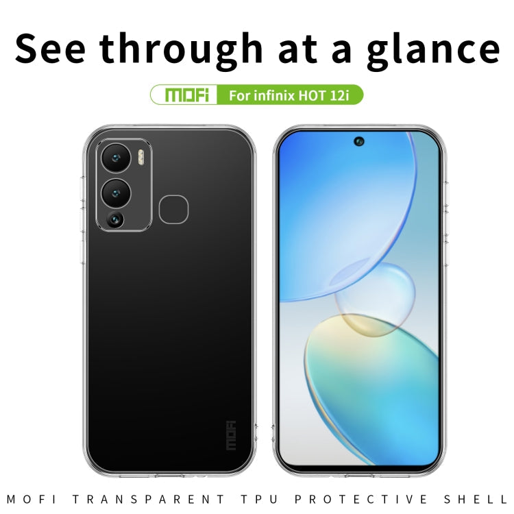 MOFI Ming Series Ultra-thin TPU Phone Case – TPU, Ultra-thin, For Infinix Hot 12i, For Infinix Hot 12 Play, For Infinix Note 12 / G96, For Tecno Spark GO 2022
