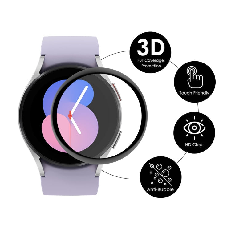 For Samsung Galaxy Watch5 40mm ENKAY 3D PC + PMMA HD Full Coverage Screen Protector Film, 1 PCS, 2 PCS, 5 PCS, 10 PCS – Screen Protector, TPU