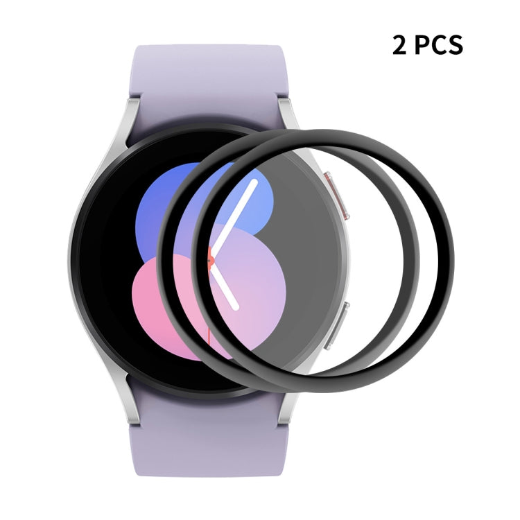 For Samsung Galaxy Watch5 40mm ENKAY 3D PC + PMMA HD Full Coverage Screen Protector Film, 1 PCS, 2 PCS, 5 PCS, 10 PCS – Screen Protector, TPU 2 PCS