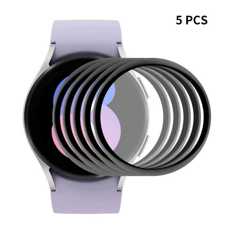 For Samsung Galaxy Watch5 40mm ENKAY 3D PC + PMMA HD Full Coverage Screen Protector Film, 1 PCS, 2 PCS, 5 PCS, 10 PCS – Screen Protector, TPU 5 PCS
