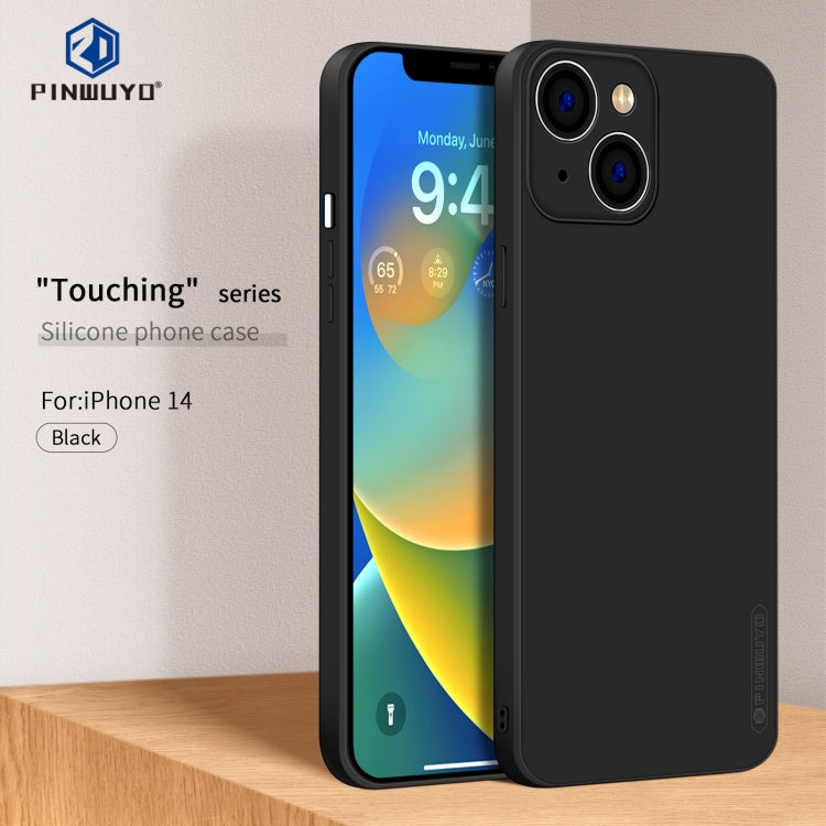 PINWUYO Sense Series Liquid Silicone TPU Phone Case – TPU, For iPhone 14, For iPhone 14 Plus, For iPhone 14 Pro, For iPhone 14 Pro Max