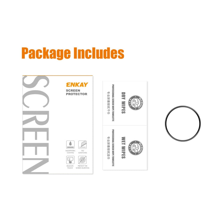 For Xiaomi Watch S1 Pro ENKAY 3D Full Coverage Screen Protector Film, 1 PCS, 2 PCS, 5 PCS, 10 PCS – Screen Protector, TPU