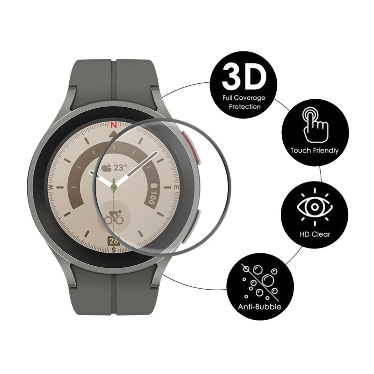 For Samsung Galaxy Watch5 Pro 45mm ENKAY 3D Full Coverage HD Screen Protector Film, 1 PCS, 2 PCS, 5 PCS, 10 PCS – Screen Protector, TPU