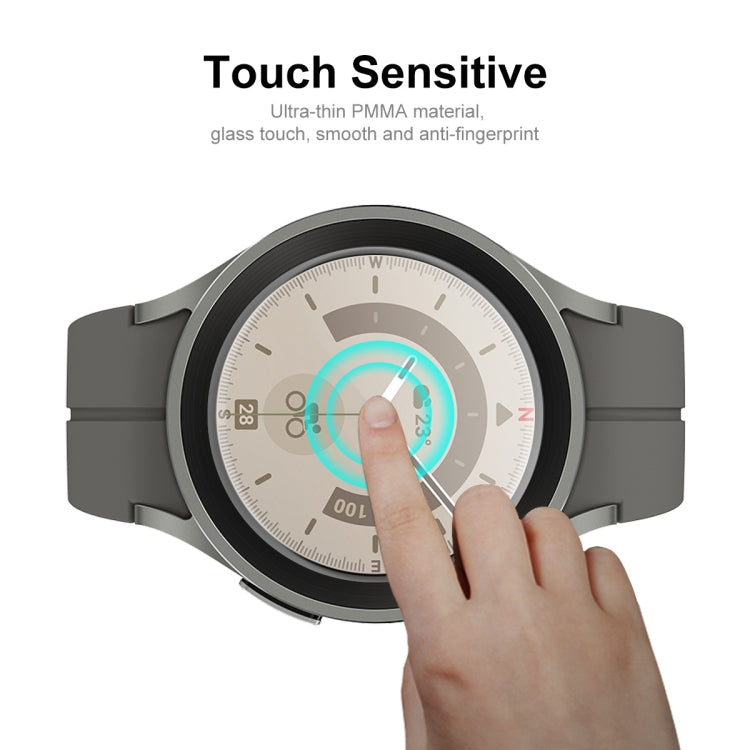 For Samsung Galaxy Watch5 Pro 45mm ENKAY 3D Full Coverage HD Screen Protector Film, 1 PCS, 2 PCS, 5 PCS, 10 PCS – Screen Protector, TPU