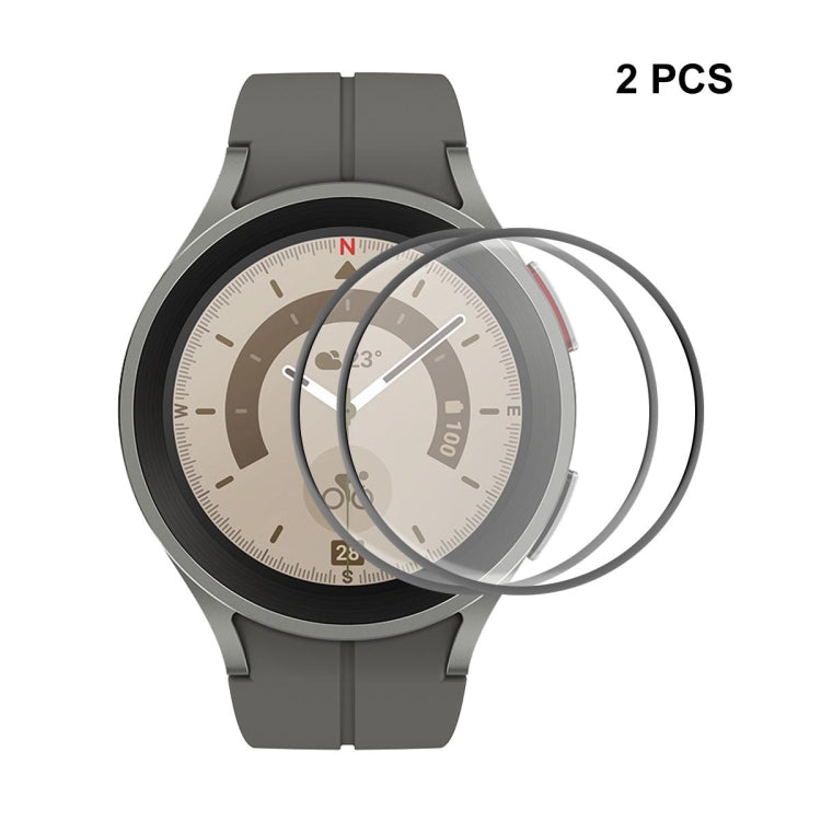 For Samsung Galaxy Watch5 Pro 45mm ENKAY 3D Full Coverage HD Screen Protector Film, 1 PCS, 2 PCS, 5 PCS, 10 PCS – Screen Protector, TPU 2 PCS