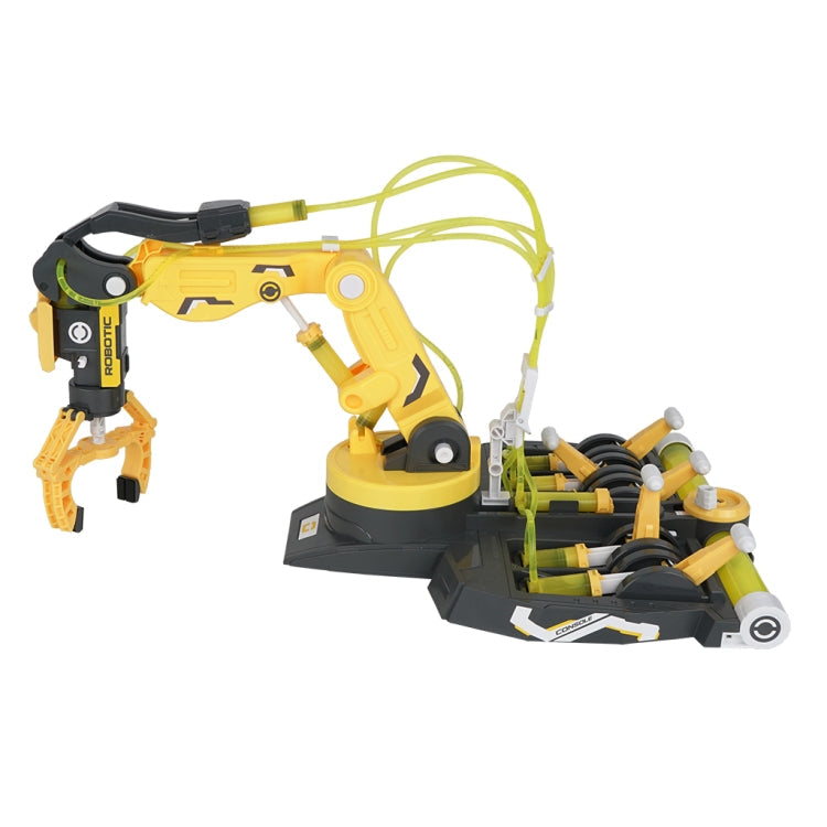 MoFun 101 Hydraulic Robot Arm 3 in 1 Science and Education Assembled Toys, 101, 102 – Durable Build, Easy to Use 102 Yellow