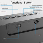 AEC BT601 RGB Light HiFi Soundbar Bluetooth Speaker Home Theater, BT601