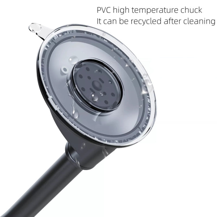 A190+X35 Car Phone Holder Windshield Sucker Mount Bendable Long Arm Stand, A190+X35