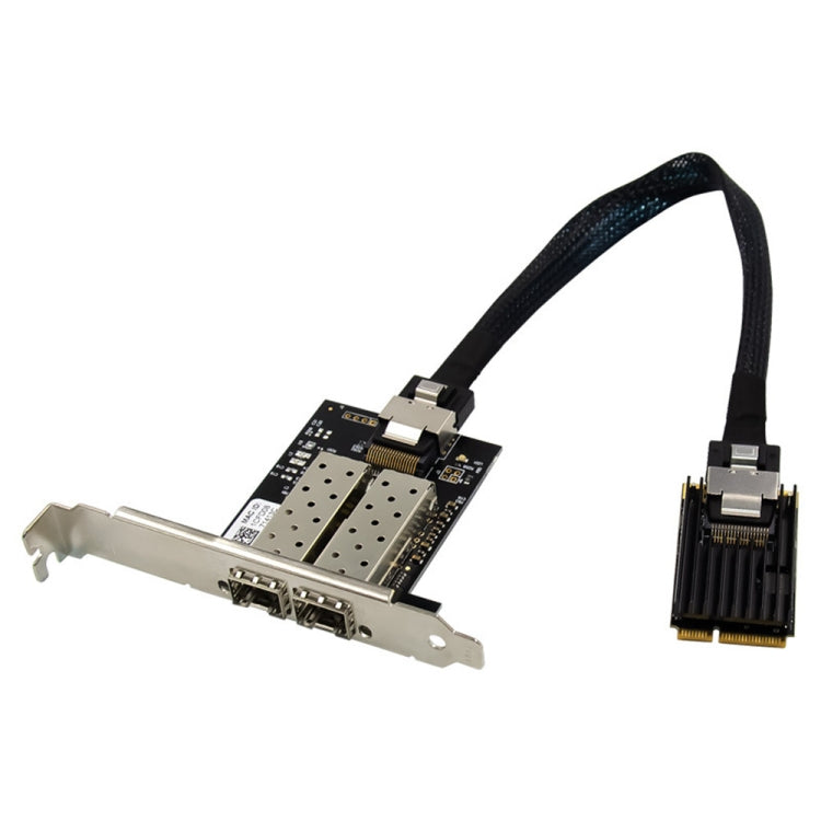 ST7243 MiniPCI-E Dual Interface Fiber Gigabit Fiber Optic SFP Server Network Card, MiniPCI-E Dual Interface – Durable Build, Easy to Use