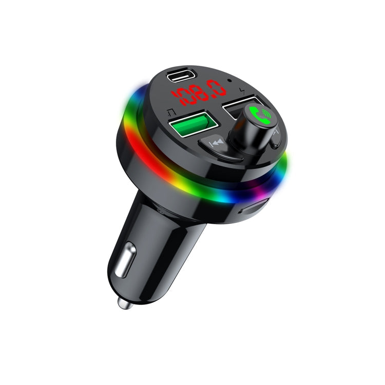 F17 3.1A Dual USB Charger Bluetooth 5.0 Car MP3 Player, F17 F17