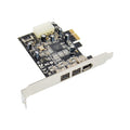ST23 PCI Express 3 Port Firewire 1394B & 1394A PCIe 1.1 x1 Card, ST23 – Durable Build, Easy to Use