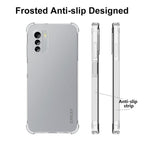 ENKAY Clear TPU Shockproof Phone Case – Shockproof, TPU, For Nokia G60 5G