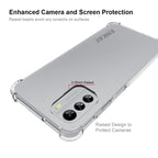 ENKAY Clear TPU Shockproof Phone Case – Shockproof, TPU, For Nokia G60 5G