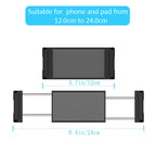X004 Universal Rotational Adjustable Car Back Seat Mount Tablet Stand Phone Holder, 004