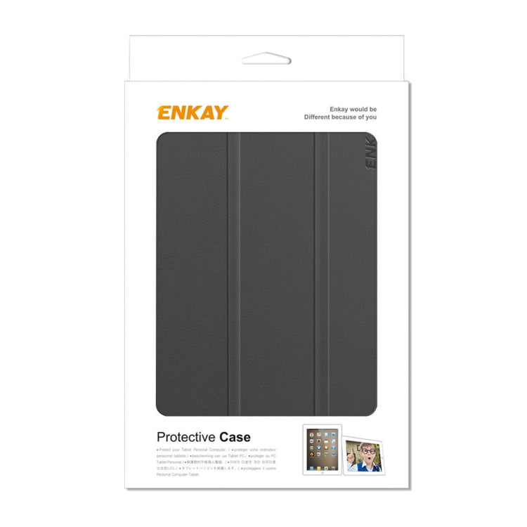 For Amazon Kindle 2022 Gen11 ENKAY Custer Texture Leather Smart Case – Shockproof, Waterproof, Flip