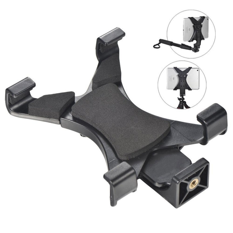 NST-68 Tablet Tripod Mount Clamp Tablet Phone Bracket Default Title
