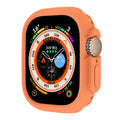 For Apple Watch Ultra 3 / 2 / 1 49mm ENKAY Solid Color Protective Soft TPU Frame Case Orange