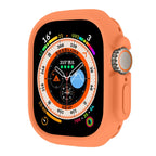 For Apple Watch Ultra 3 / 2 / 1 49mm ENKAY Solid Color Protective Soft TPU Frame Case Orange