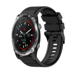 Watch Band – Silicone (26mm) #5 For Garmin Descent MK 2 Black