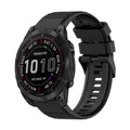 Watch Band – Silicone (22mm) #4 For Garmin Fenix 7 Black