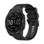 Watch Band – Silicone (22mm) #4 For Garmin Fenix 7 Black