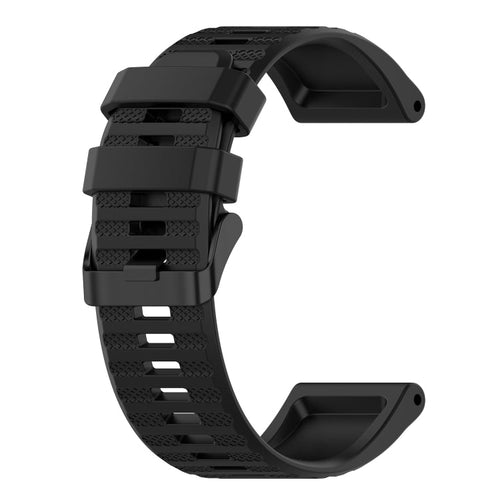 22mm Horizontal Texture Silicone Watch Band with Removal Tool, For Garmin Fenix 6 Pro GPS, For Garmin Fenix 6 Sapphire GPS, For Garmin Fenix 5