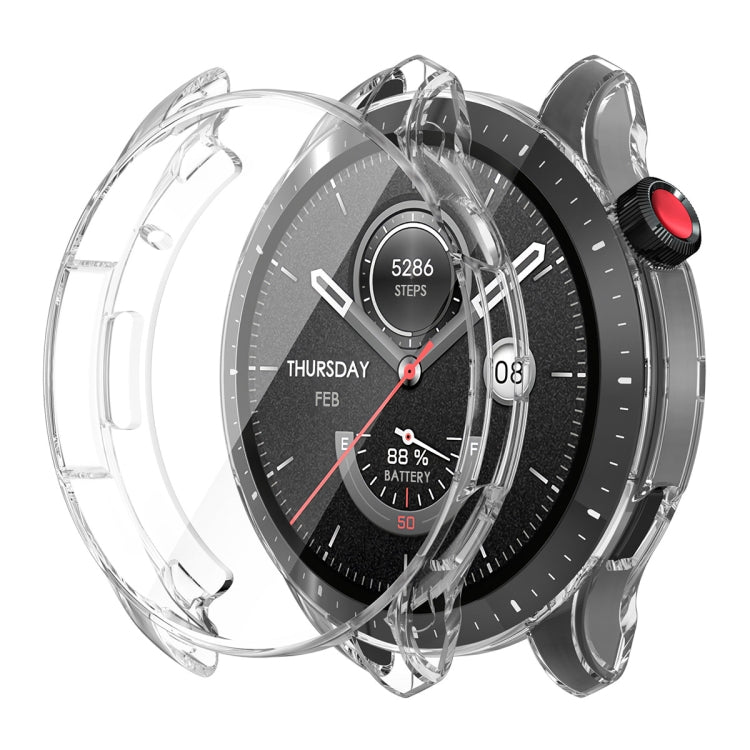 For Amazfit GTR 4 ENKAY Hat-Prince Transparent TPU Case with Screen Film – TPU Default Title