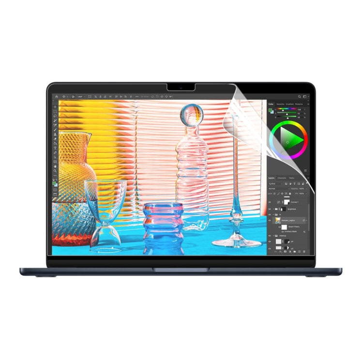 For MacBook Air 13.6 2022/2024 A2681 (M2) / A3113 (M3) ENKAY Hat-Prince Clear HD PET Laptop Screen Protector Default Title