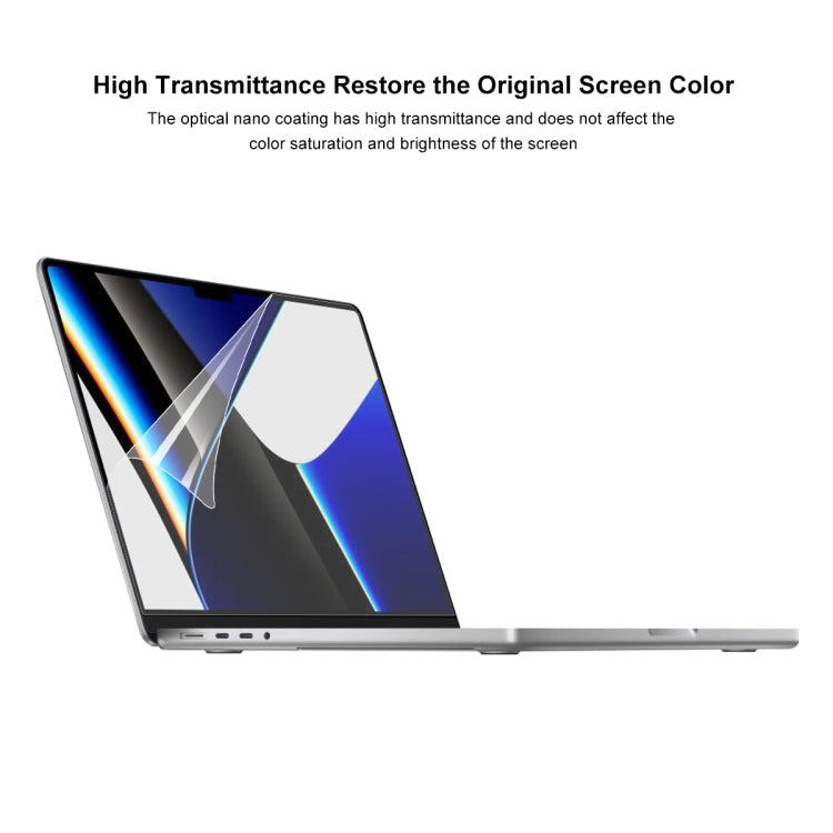For MacBook Air 13.6 2022/2024 A2681 (M2) / A3113 (M3) ENKAY Hat-Prince Clear HD PET Laptop Screen Protector