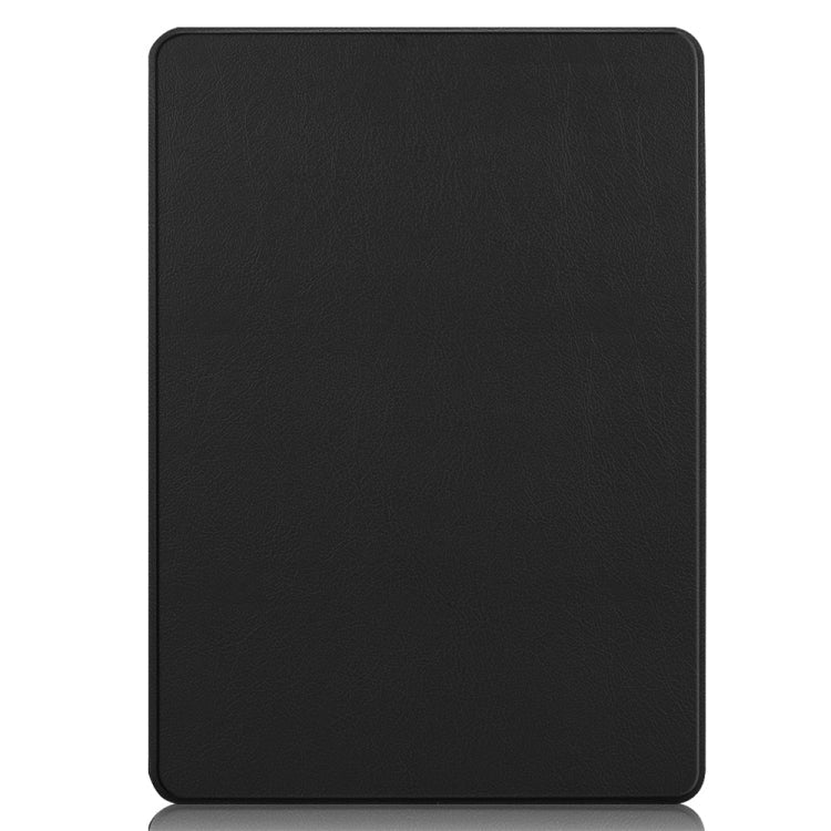 For Microsoft Surface Pro 9 JUNSUNMAY Custer Solid Color 3-Fold Stand Leather Tablet Case – Magnetic, Leather, TPU