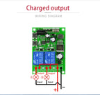 DC 12V 24V 48V Universal Electric Door RF Wireless Remote Control Relay Receiver Set