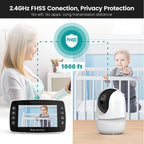 SM43A 4.3inch Color Display Night Vision Smart Zoom Baby Monitor Camera, M43A, SM43A