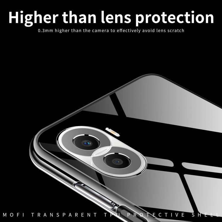 MOFI Ming Series Ultra-thin TPU Phone Case – TPU, Ultra-thin, For Huawei Nova 10 SE, For Huawei Nova Y61, For OPPO A58 5G