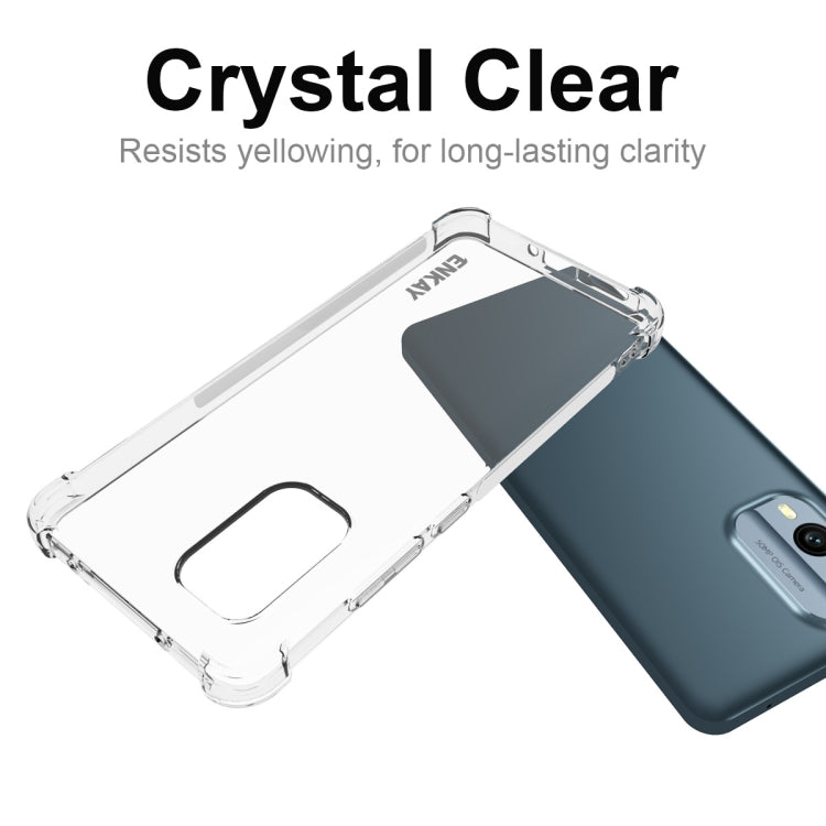 ENKAY Hat-Prince Clear TPU Shockproof Phone Case – Shockproof, TPU, For Nokia X30 5G