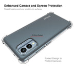 ENKAY Hat-Prince Clear TPU Shockproof Phone Case – Shockproof, TPU, For Nokia X30 5G