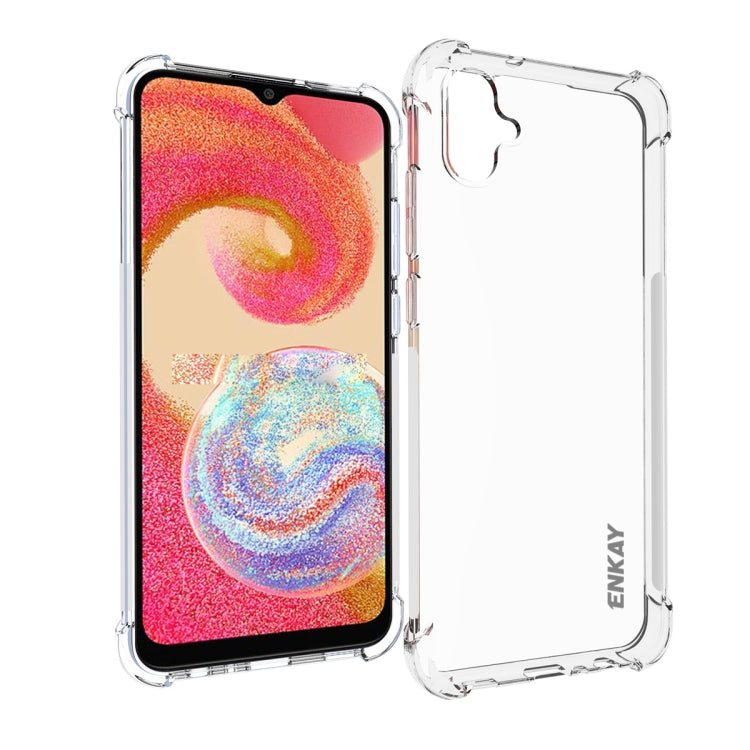 ENKAY Hat-Prince Clear TPU Shockproof Phone Case, For Samsung Galaxy A04e 4G, For Samsung Galaxy A34, For Samsung Galaxy A54 5G For Samsung Galaxy A04e 4G