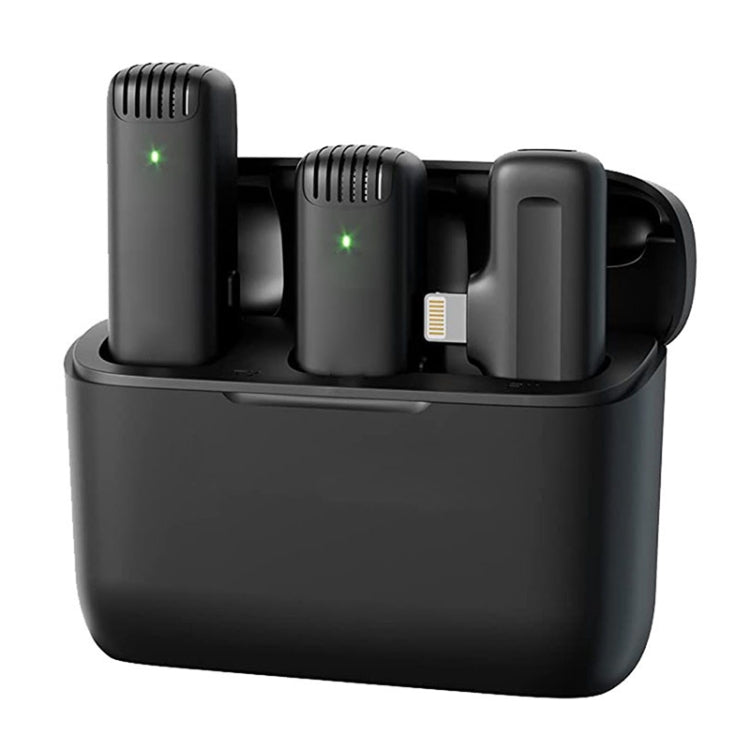 2 Pack Wireless Lavalier Microphones with Charging Case, DS-MKFJ63IP DS-MKFJ63IP