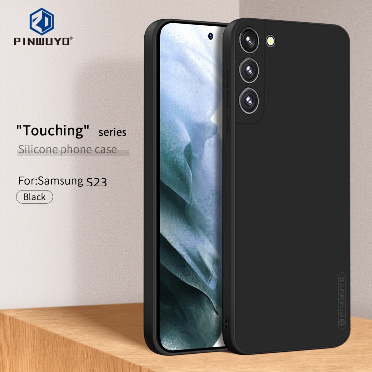 PINWUYO Sense Series Liquid Silicone TPU Phone Case – TPU, For Samsung Galaxy S23 5G, For Samsung Galaxy S23+ 5G, For Samsung Galaxy S23 Ultra 5G