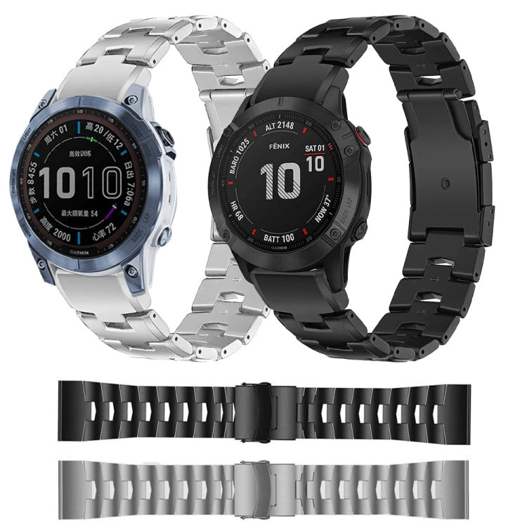 22mm Titanium Alloy Quick Release Watch Band, For Garmin Fenix 5 Plus, For Garmin Quatix 5, For Garmin Quatix 5 Sapphire, For Garmin Forerunner 955, For Garmin Forerunner 945, For Garmin Forerunner 935, For Garmin Instinct Crossover