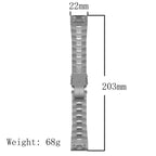 22mm Titanium Alloy Quick Release Watch Band, For Garmin Fenix 5 Plus, For Garmin Quatix 5, For Garmin Quatix 5 Sapphire, For Garmin Forerunner 955, For Garmin Forerunner 945, For Garmin Forerunner 935, For Garmin Instinct Crossover