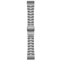26mm Titanium Alloy Quick Release Watch Band, For Garmin Fenix 3 HR, For Garmin Fenix 3 Sapphire, For Garmin Descent MK 2, For Garmin Descent MK 2i For Garmin Fenix 3 HR Titanium Gray