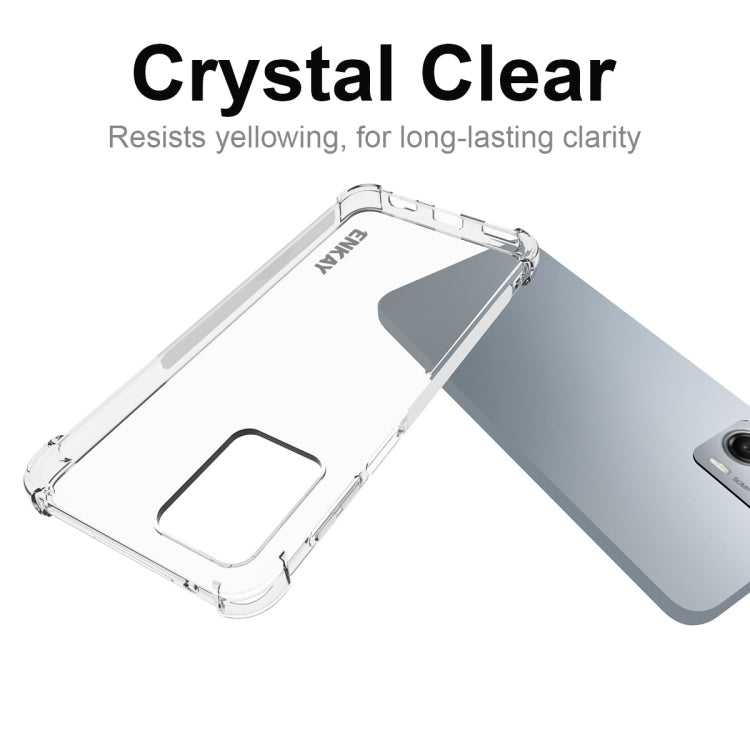 ENKAY Transparent TPU Shockproof Phone Case – Shockproof, TPU, For Motorola Moto G 5G 2023, For Motorola Moto G53 5G, For Motorola Moto X40 5G
