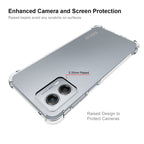ENKAY Transparent TPU Shockproof Phone Case – Shockproof, TPU, For Motorola Moto G 5G 2023, For Motorola Moto G53 5G, For Motorola Moto X40 5G
