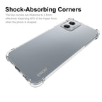 ENKAY Transparent TPU Shockproof Phone Case – Shockproof, TPU, For Motorola Moto G 5G 2023, For Motorola Moto G53 5G, For Motorola Moto X40 5G