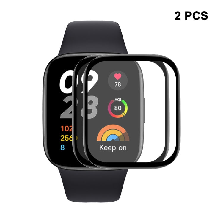 For Redmi Watch 3 ENKAY 3D Full Coverage Soft PC Edge + PMMA HD Screen Protector Film, 1 PCS, 2 PCS, 5 PCS, 10 PCS – Screen Protector, TPU 2 PCS