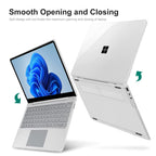 For Microsoft Surface Laptop Go 1/2 12.4 1943/2013 ENKAY Hat-Prince Shockproof Crystal Hard Case – Shockproof