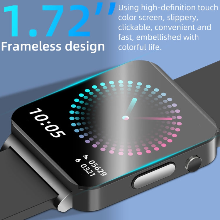 KS03 Smart Watch – 1.72" Screen, Blood Pressure Monitoring, Heart Rate Monitoring