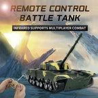 MoFun 369 Remote Control Tank 1:32 Four-way RC Vehicle, Blue, Green, Yellow