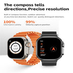 WS83 Smart Watch – 2.03" Screen, Blood Pressure Monitoring, Heart Rate Monitoring
