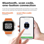 WS83 Smart Watch – 2.03" Screen, Blood Pressure Monitoring, Heart Rate Monitoring